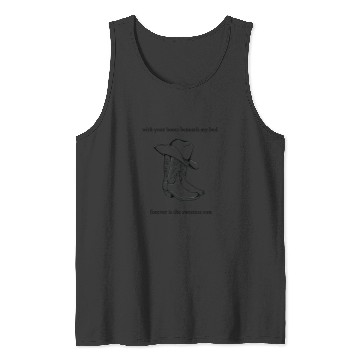 Discover C0wboy like me lyrics tayl0r swift Tank Tops