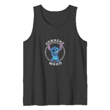 Discover Disney Lilo and Stitch Angry Stitch Current Mood Tank Tops