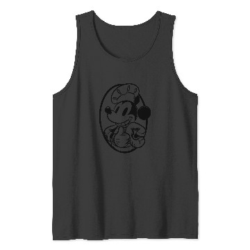 Discover Disney Mickey Mouse Chef Mickey Outline Raglan Baseball Tee Tank Tops