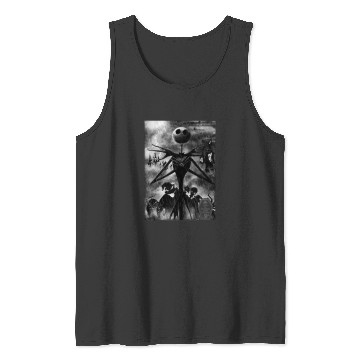Discover Disney The Nightmare Before Christmas Jack In Graveyard Tank Tops