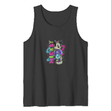 Discover Disney Mickey Mouse Airbrush Tank Tops