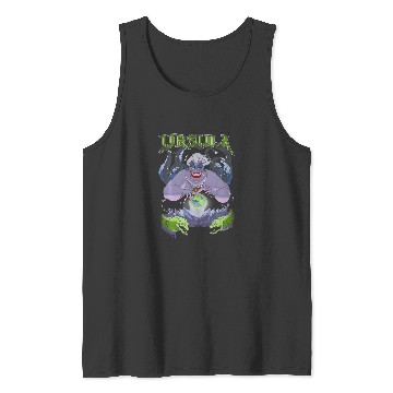 Discover Disney The Little Mermaid Ursula Cauldron Dark Portrait Tank Tops