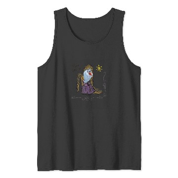 Discover Disney Olaf Presents Rapunzel Costume Sketch Tank Tops