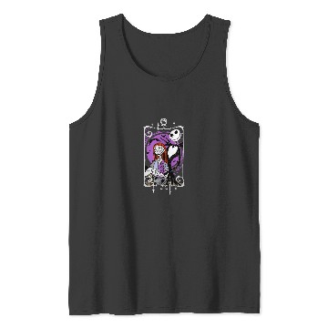 Discover Disney Nightmare Before Christmas Jack and Sally Tank Tops