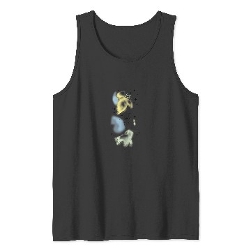 Discover Disney Peter Pan Tinkerbell Airbrush Style Sketc Tank Tops