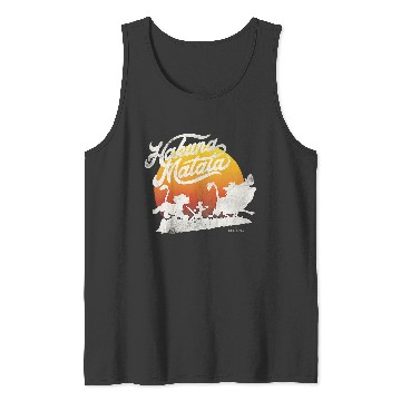 Discover Disneyss The Lion King Hakuna Matata Sunset March Tank Tops