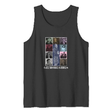 Discover Gilmore Girls Eras Tour Poster (White Print) Tank Tops