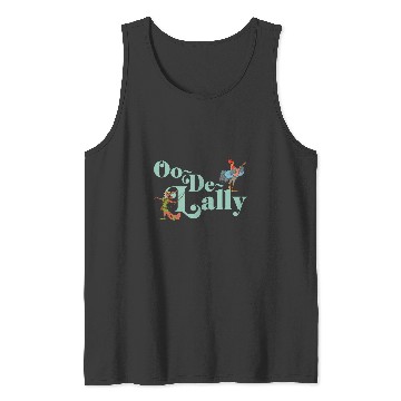 Discover Disney Robin Hood Oo-De-Lally Iconic Quote Chest Text Logo Tank Tops