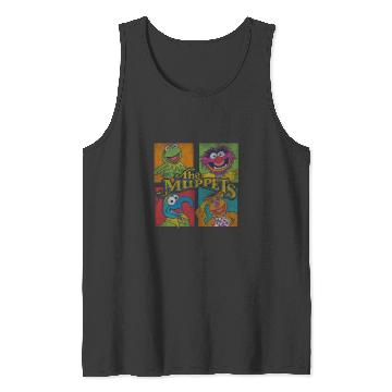 Discover Disney Muppets Group Shot Box Up Tank Tops