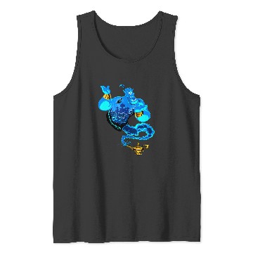 Discover Disney Aladdin Genie Portrait Agrabah Fill Tank Top Tank Tops