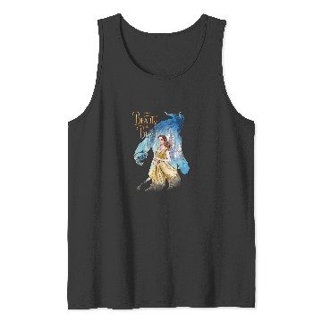 Discover disney beauty beast belle legendary graphic Tank Tops
