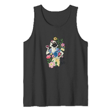 Discover Disneyss Princess Snow White Just One Bite Floral Tank Tops