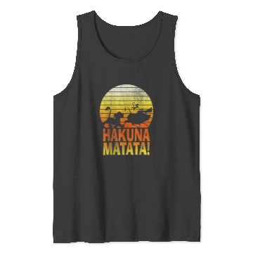 Discover Disneyss Lion King Simba Hakuna Matata Sunset C1 Tank Tops