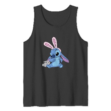 Discover Disney Stitch with Easter Bunny Tank Tops