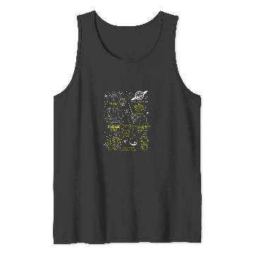 Discover Disney Pixar Toy Story Pizza Planet Alien Rocket Tank Tops