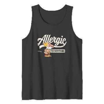 Discover Disneyss Princess Snow White Allergic To Everything Tank Tops