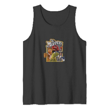 Discover Disney The Muppets  Variety Show Group Shot Post Tank Tops