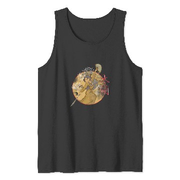 Discover Disney Mulan Sword And Fan Portrait Tank Tops