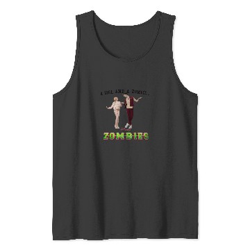 Discover Disney Zombies A Girl and A Zombie Tank Tops