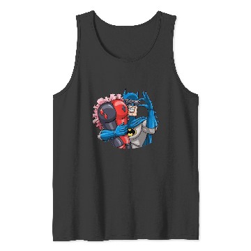 Discover Batman Punch Out , Superhero , Marvel Disney Tank Tops