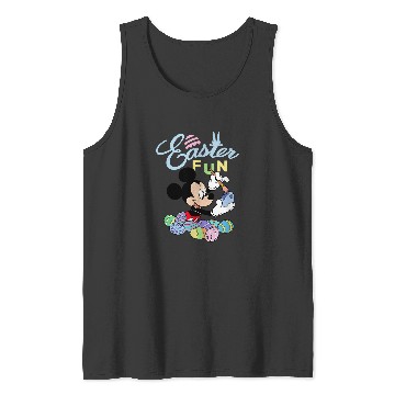 Discover Disney Mickey Mouse Easter Fun Painting Eggs Tank Tops