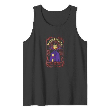 Discover Disney Villains Maleficent All Wicked All The Time Tarot V-Neck Tank Tops