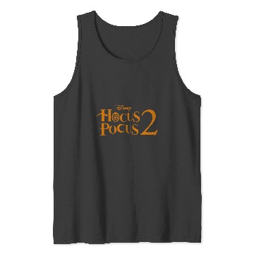 Discover Disneys Hocus Pocus 2 Logo Tank Tops