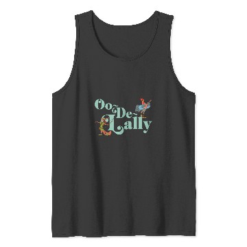 Discover Disney Robin Hood Oo-De-Lally Iconic Quote Chest Text Logo Tank Tops