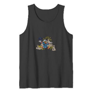 Discover Disney Ducktales Scrooge Mcduck Coins Tank Tops
