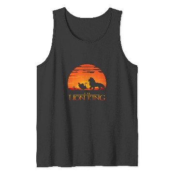 Discover Disney Lion King Classic Sunset Walk Tank Tops