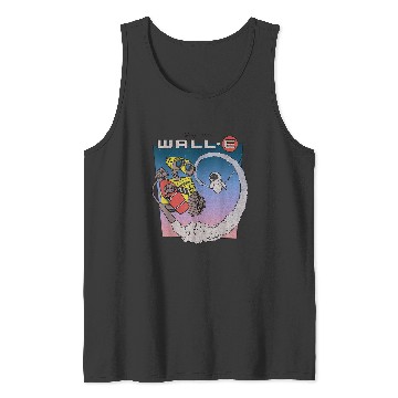 Discover Disney Pixar Wall-e Fly Eve Distressed Tank Tops