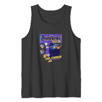 Discover Disney Darkwing Duck Black  Classic Fit Tank Tops