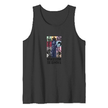 Discover SpiderVerse Eras Tour with title Tank Tops