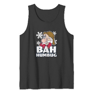 Discover Disneyss Snow White The Seven Dwarfs Christmas Grumpy Humbug Tank Tops