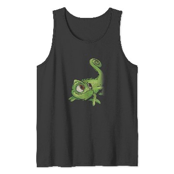 Discover Disney Tangled Pascal Sketch Tank Tops