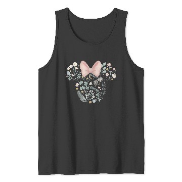 Discover Disney Minnie Mouse Icon Spring Flowers Tank Tops