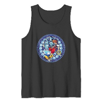 Discover Disneys Kingdom Hearts Sora Stained Glass Tank Tops