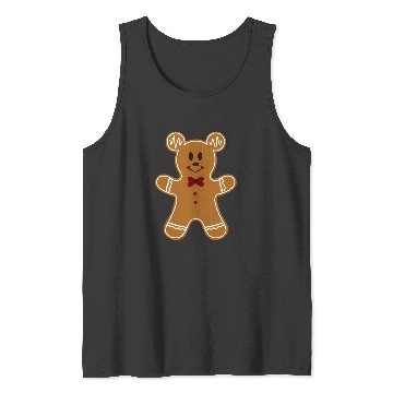 Discover Disney Christmas Gingerbread Boy Tank Tops