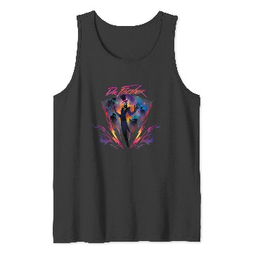 Discover Disneys Villains Dr Facilier 90s Rock Band Neon Tank Tops