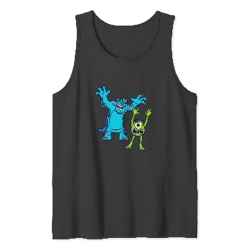 Discover Disney Pixar Monsters University Sulley and Mike Tank Tops