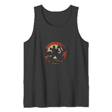 Discover Disney Mickey And Friends Group Shot Retro Circle Tank Tops