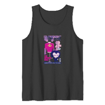 Discover Disney And Pixars The Incredibles Edna Mode Magazine Cover Tank Tops