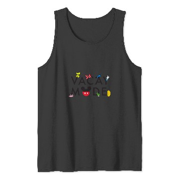 Discover Disneys characters vacay mode Tank Tops