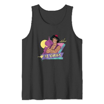 Discover Disneyss Aladdin Retro 90s Couples Matching Her Aladdin Tank Tops