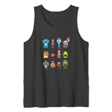 Discover Disneyss And Pixars Holiday Christmas Nutcracker Characters Tank Tops