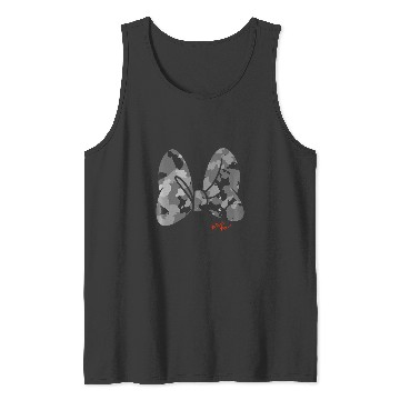 Discover Disney Minnie Mouse Classic Camouflage Bow Autograph Tank Tops