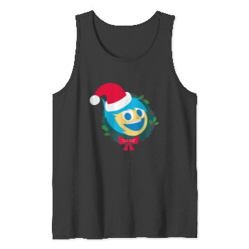 Discover Disneyss And Pixarss Inside Out 2 Santa Joy Christmas Holiday Tank Tops