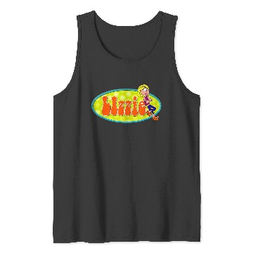 Discover Disneyss Channel Lizzie Mcguire Animated Lizzie Logo Tank Tops