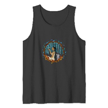 Discover Disney Pocahontas Follow Your Path Circle Text Tank Tops