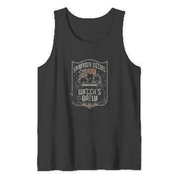 Discover Disneyss Hocus Pocus Sanderson Sisters Witch Brew Retro Logo Tank Tops